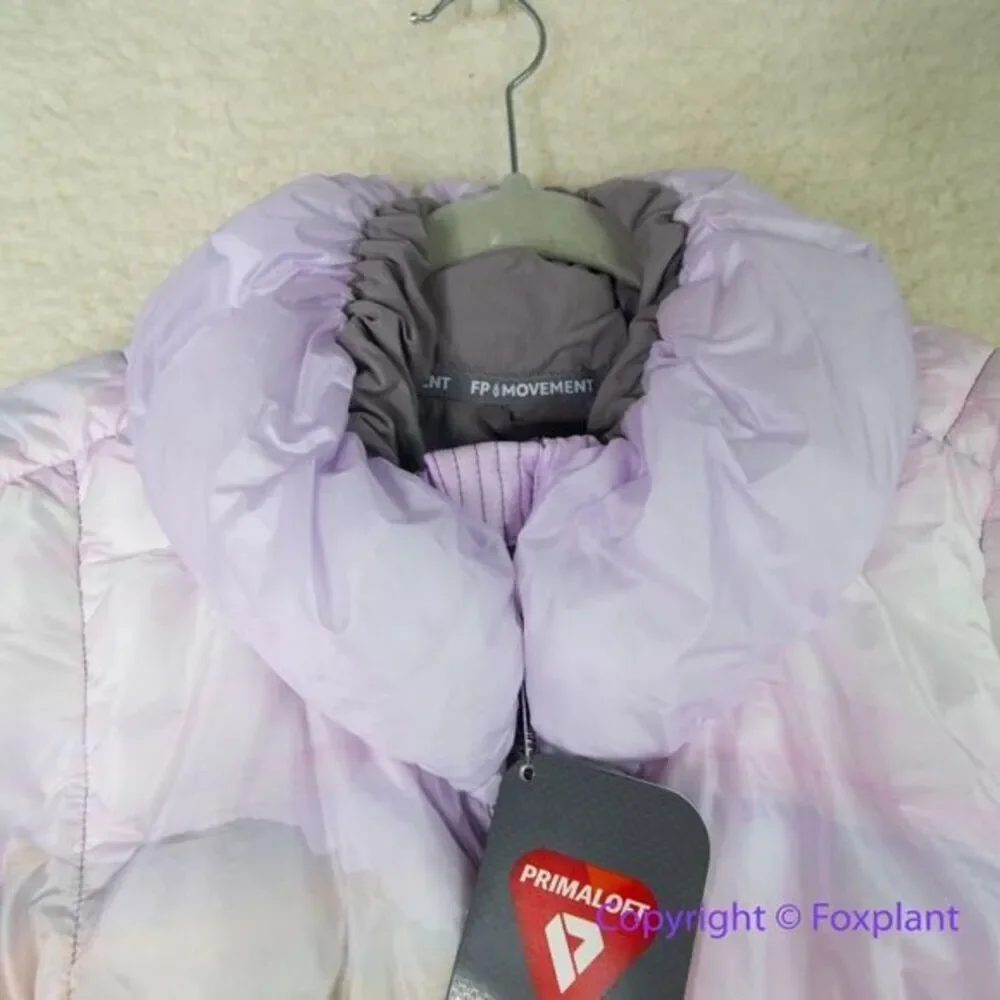 New! Free People Movement In A Bubble Shine Jacket,‎ size M